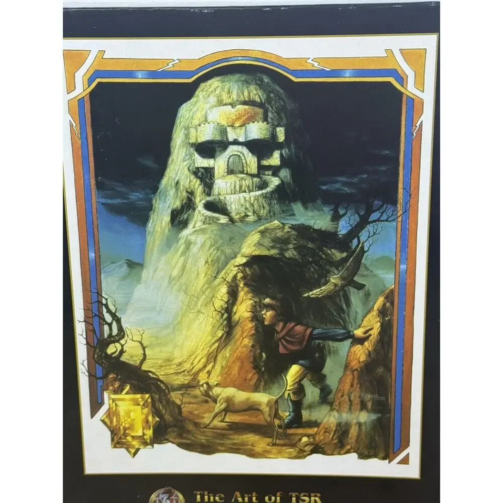 Vintage Raid on Nightmare Castle Art Of TSR 500 Piece Jigsaw Puzzle NOS Sealed